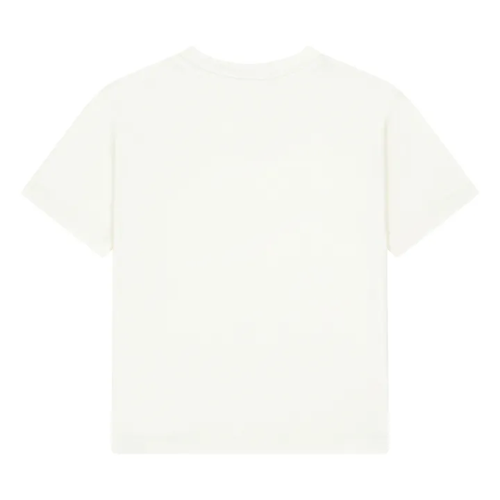 Hundred Pieces T-shirt Manches Courte Coton Bio | Ecru
