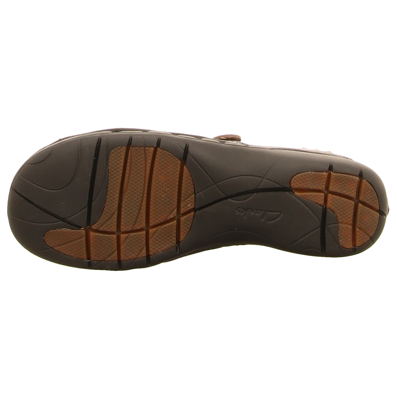 CLARKS Halbschuh schwarz schwarz