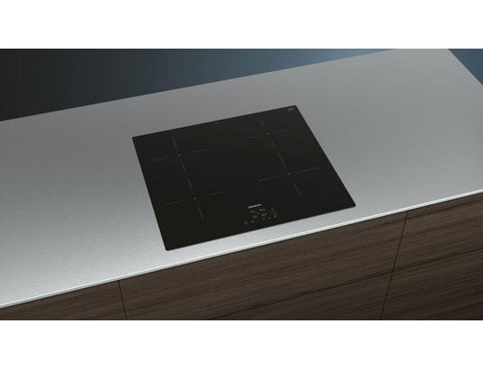 SIEMENS - Plaque induction EU611BEB5E IQ100,4 boosters,17 puissances, 4600w