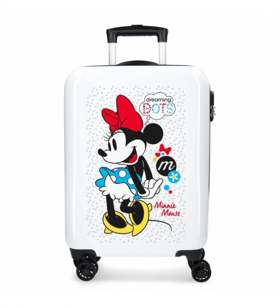 Mala de cabine Joumma Bags Minnie Enjoy the Day Dots -36x55x20cm-