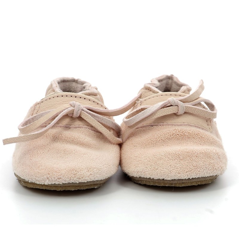 Robeez Robeez Chaussons Crêpe Fleece Rose