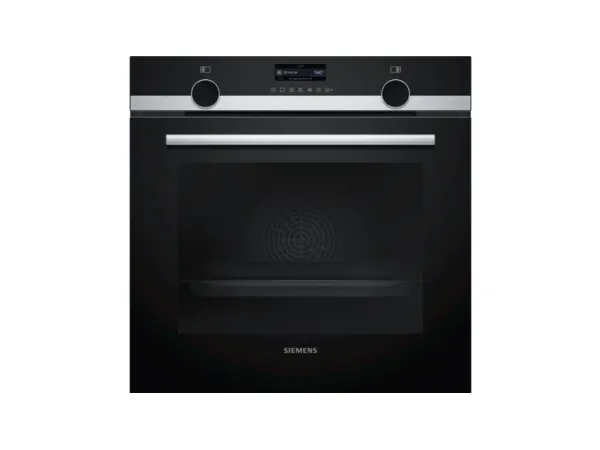Siemens iQ500 HB579GBS0 - Ovn - til indbygning - niche - bredde: 56 cm - dybde: 55 cm - højde: 58.5 cm - med selv-rengøring - Klasse A - rustfrit stål