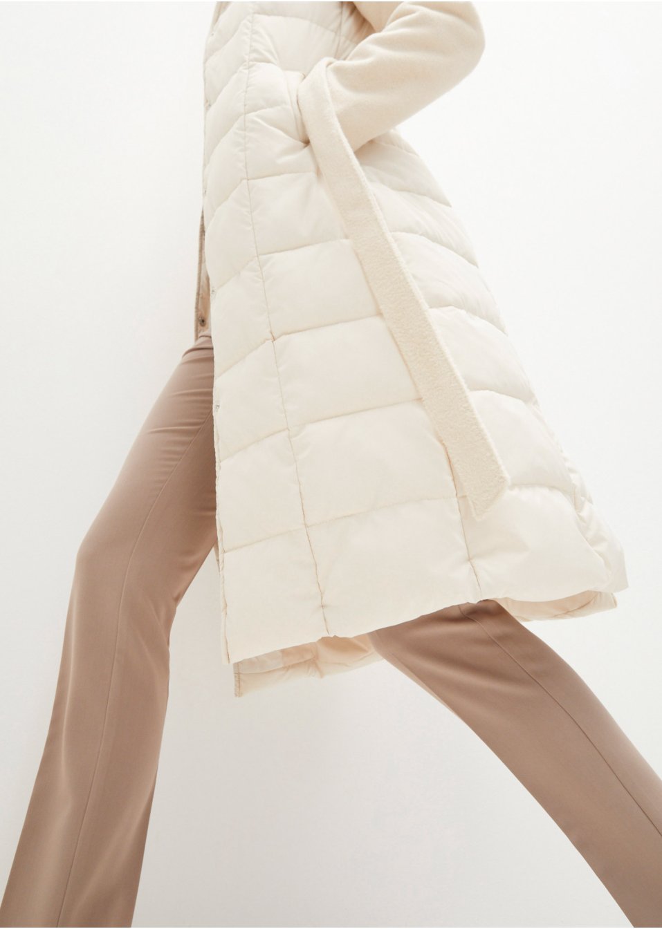 Manteau matelassé style blazer