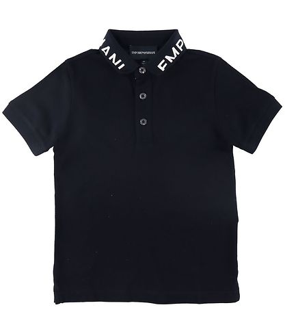 Emporio Armani Polo - Navy m. Weiß