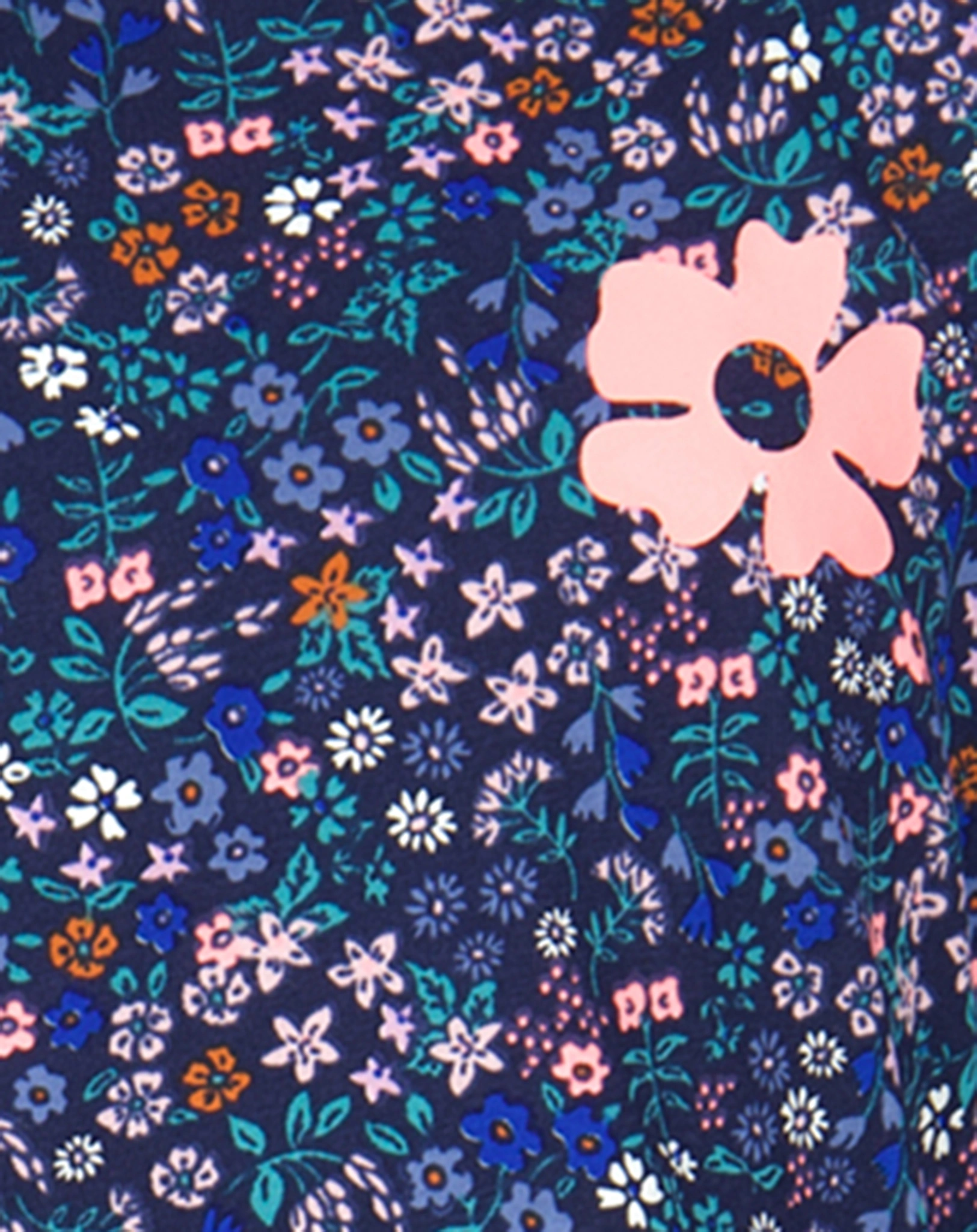Langarmkleid MILLEFLEUR in navy