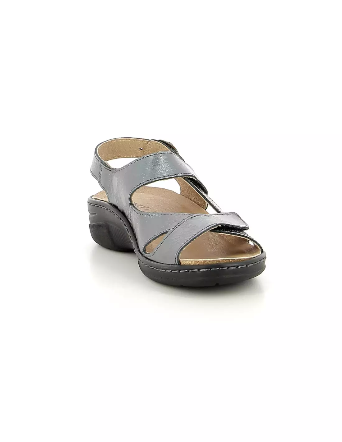LONGO 1048365 - Sandales & nu-pieds Anthracite