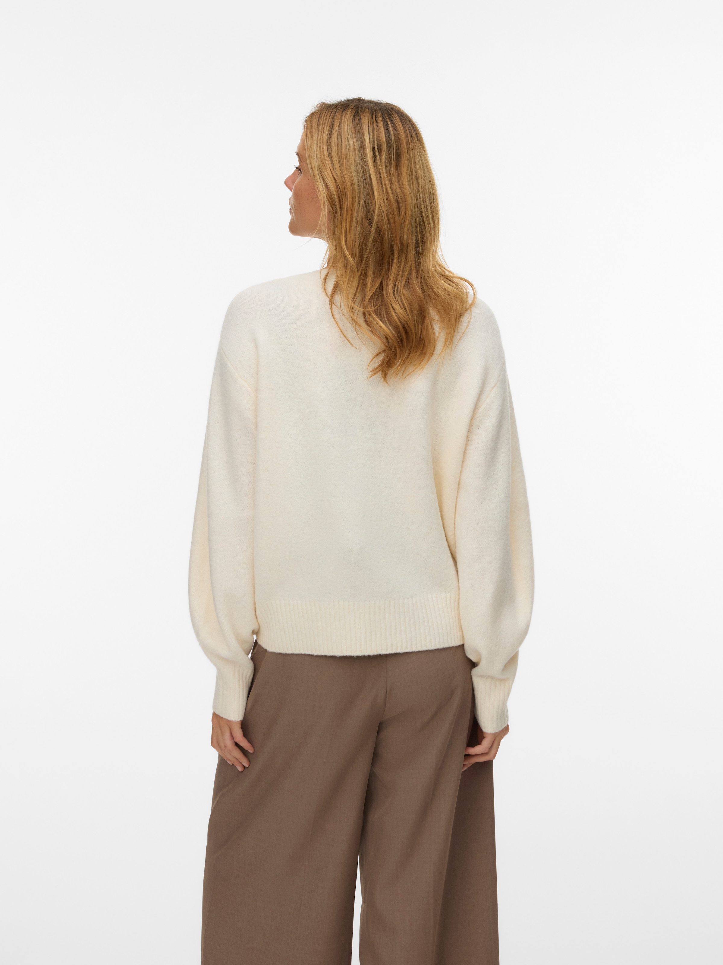 Vero Moda V-Ausschnitt-Pullover »VMBOOM LS V-NECK PULLOVER NOOS«