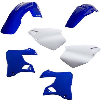 Kit plastiques Acerbis Couleur - Bleu / Blanc