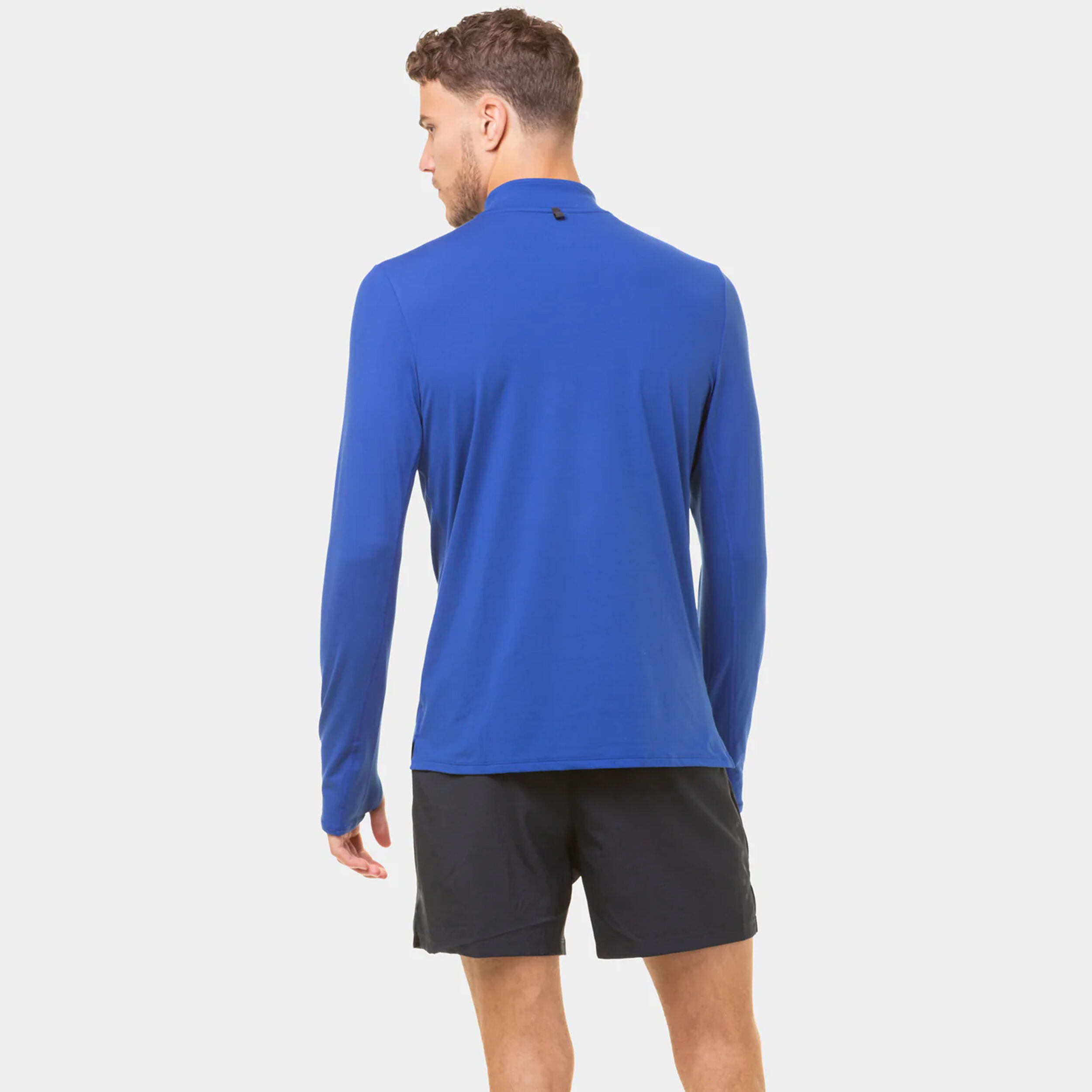 Ronhill Core Thermal 1/2 Zip Maillot De Course Hommes - Bleu