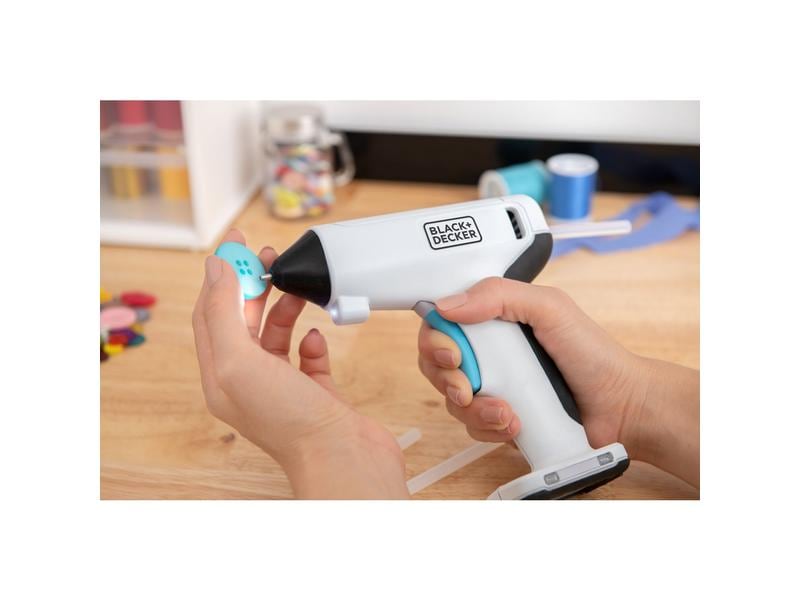 BLACK DECKER Heissklebepistole BCGL115-XJ ink. 20 Klebestif Klebepistole