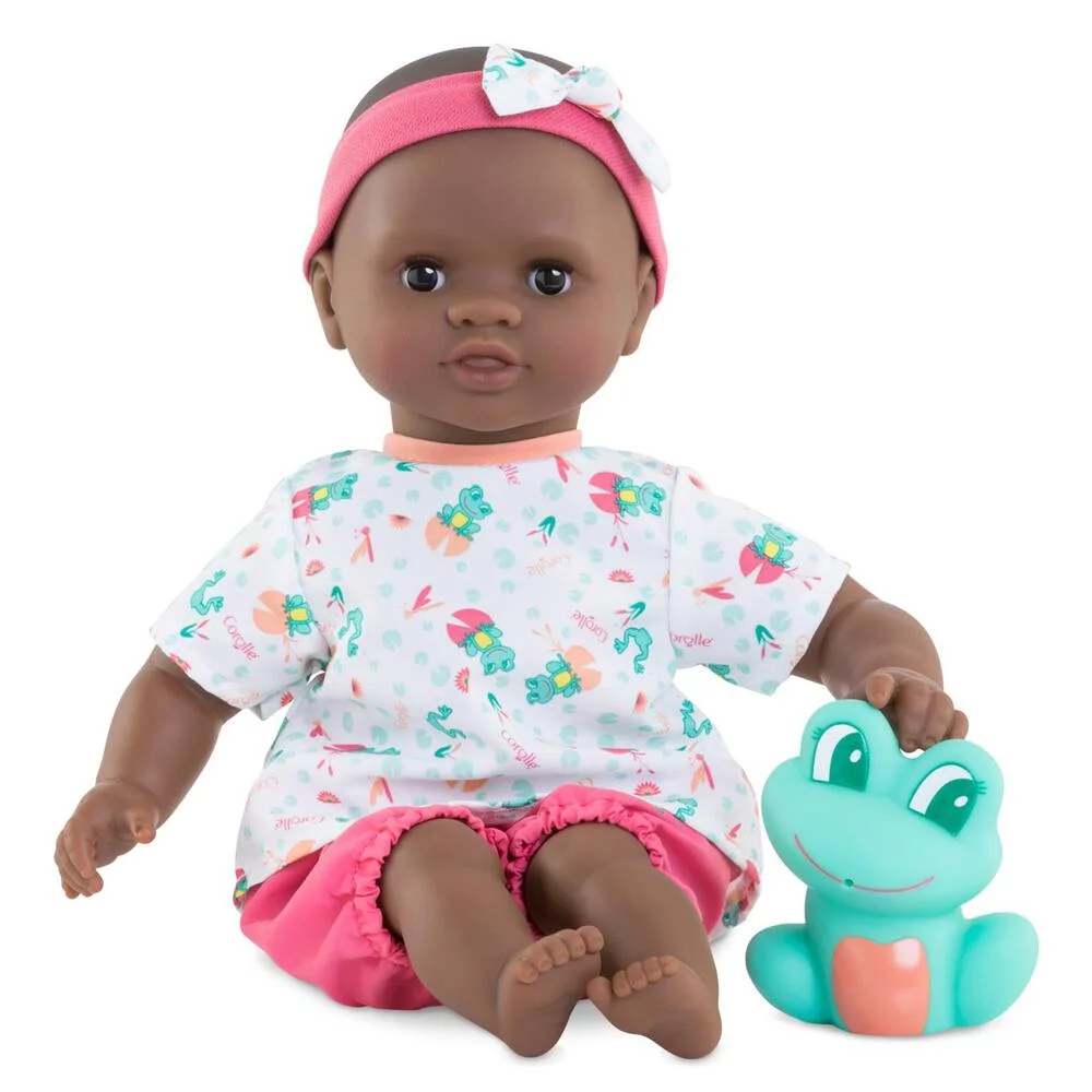 POUPON BB BAIN ALYZEE GRENOUILLE 30 CM - COROLLE MON PREMIER POUPON