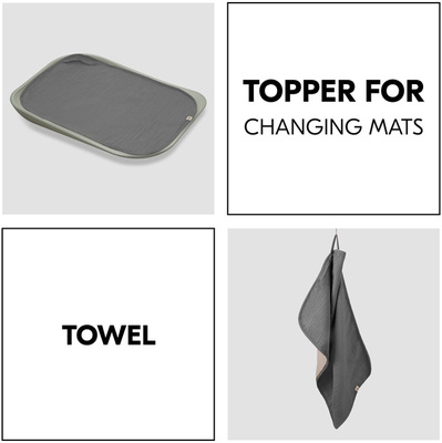 Hauck Liner Stellematte, Dark Grey