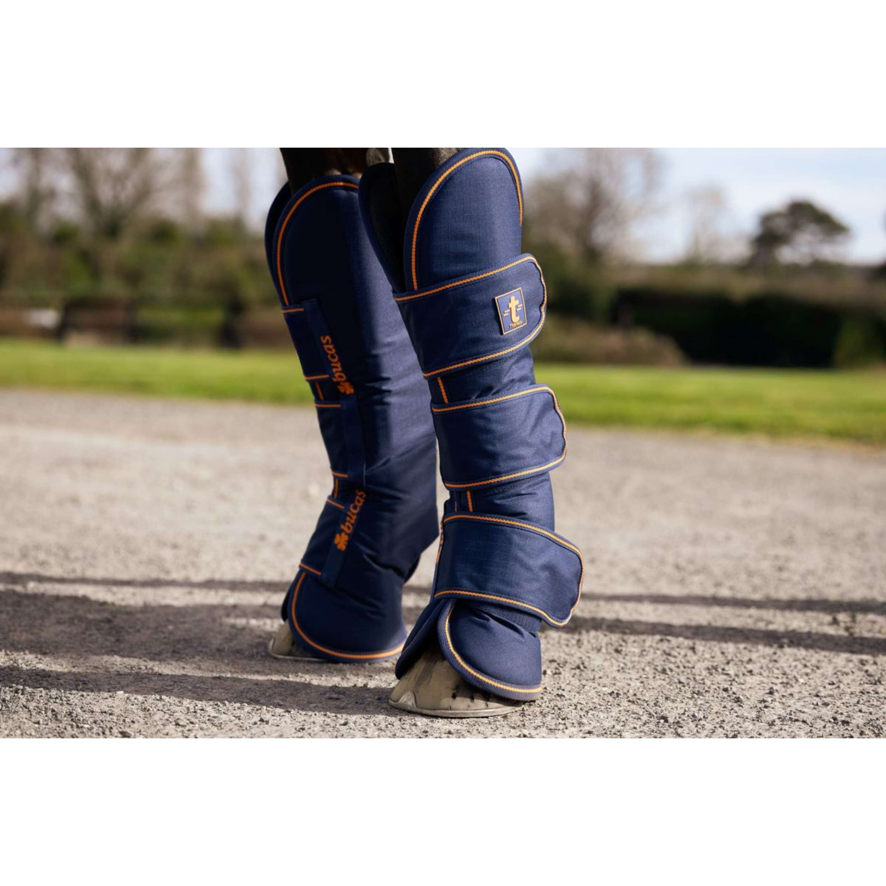 Bucas Transportbeschermers Therapy Navy/Oranje