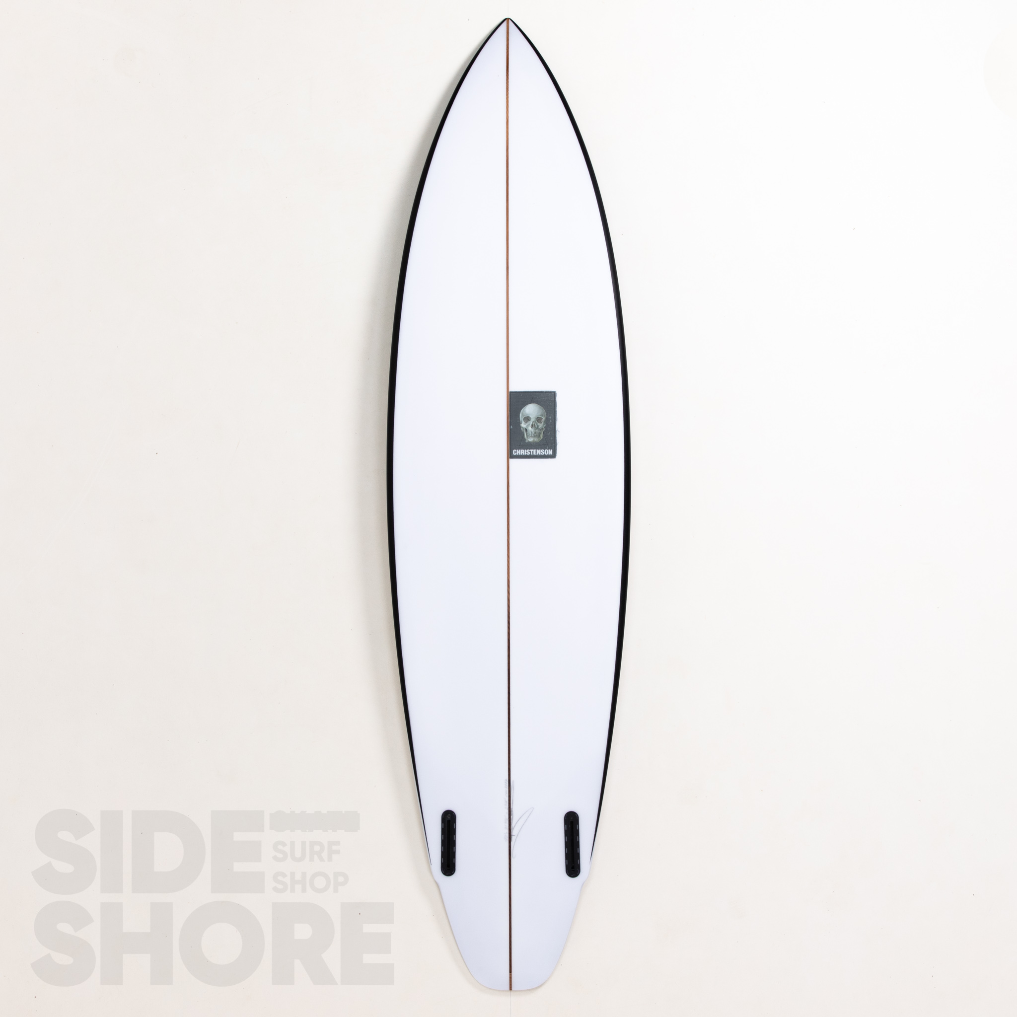 Christenson Surfboards Lane Splitter Mid - Black Islands Rails - 7'2 x 21 13/16
