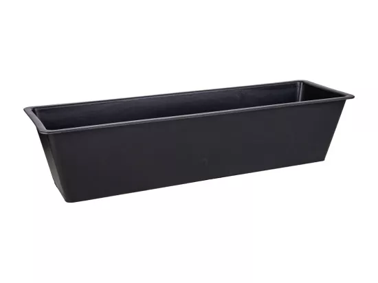 Cache-pot suspendu en rotin marron 61x20/29x19/23h