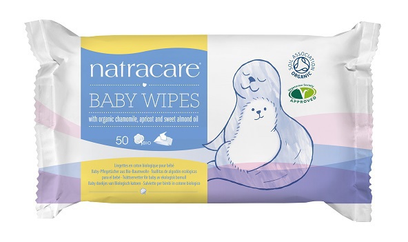 Natracare Babydoekjes 50 stuks
