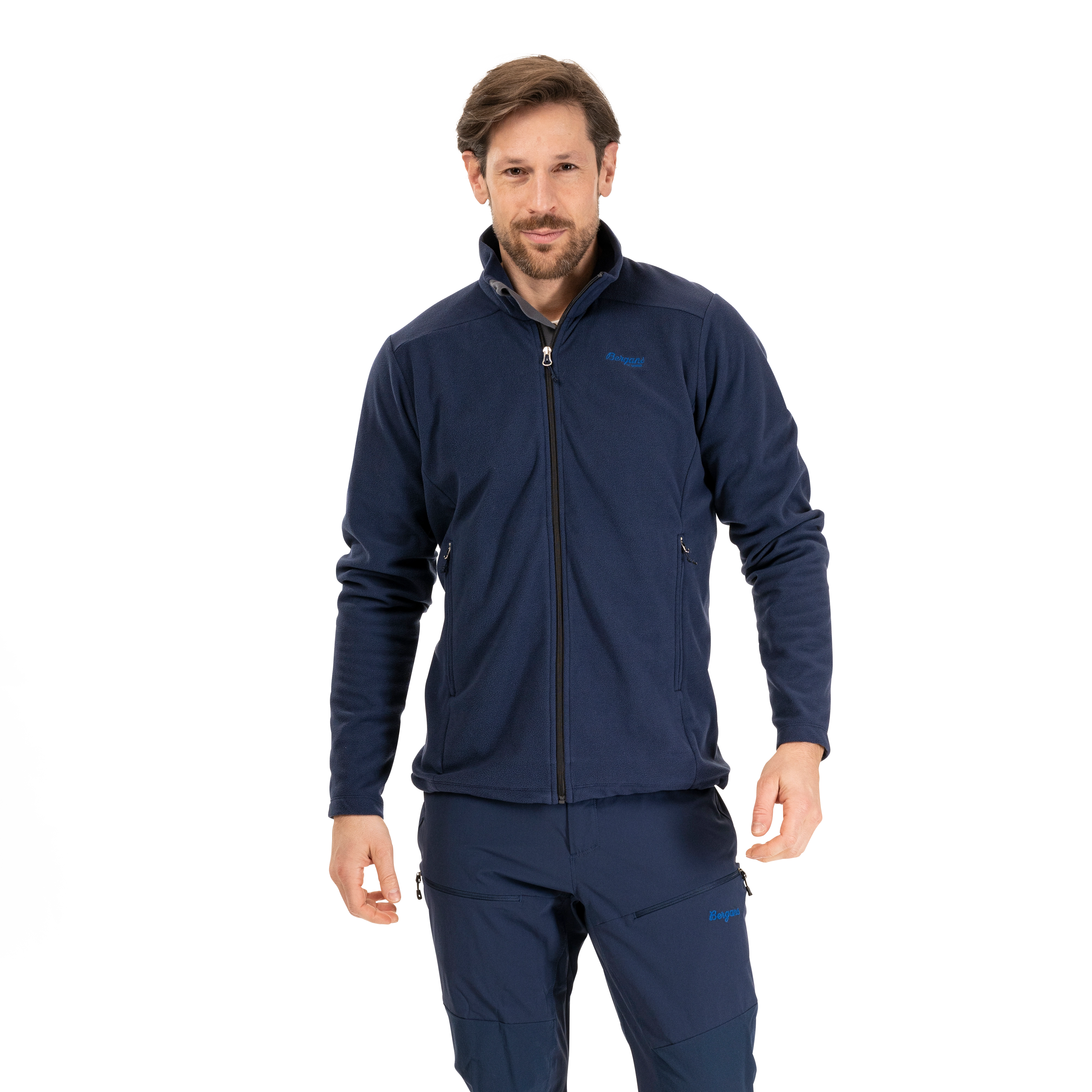 Finnsnes Fleece Jacket Men Navy Blue