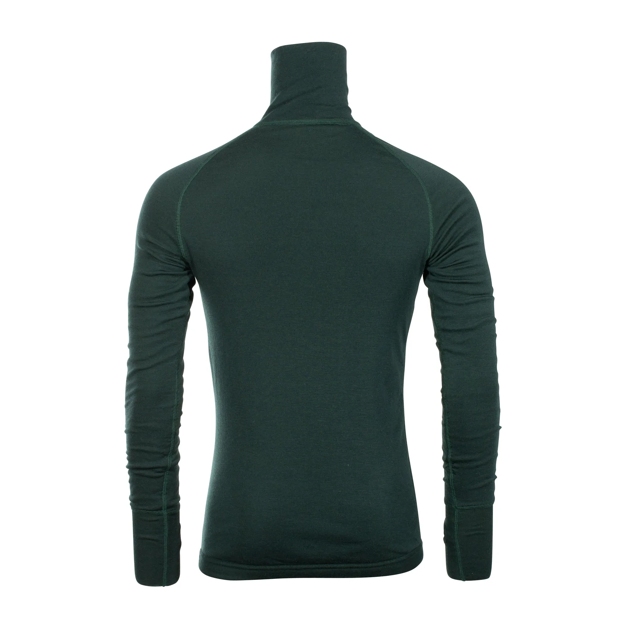 Brynje -  Brynje Longsleeve Arctic Double Zip Polo grün