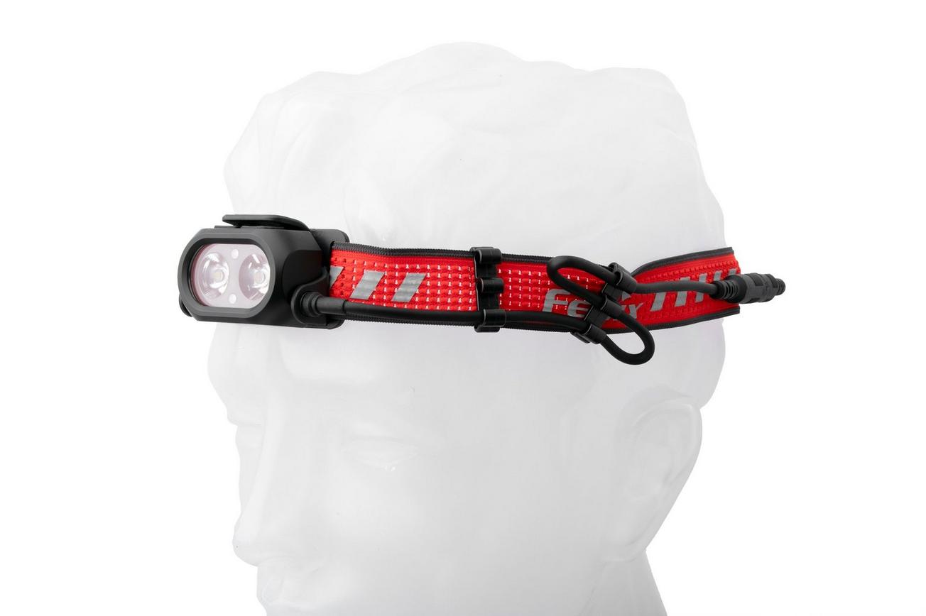 Fenix HP12R-T oplaadbare hoofdlamp, 1300 lumen, rood
