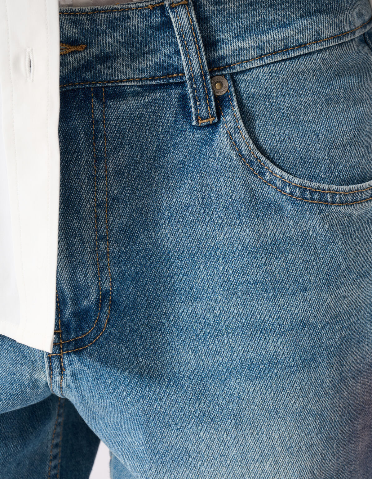 Straight Fit Jeans Lichtblauw