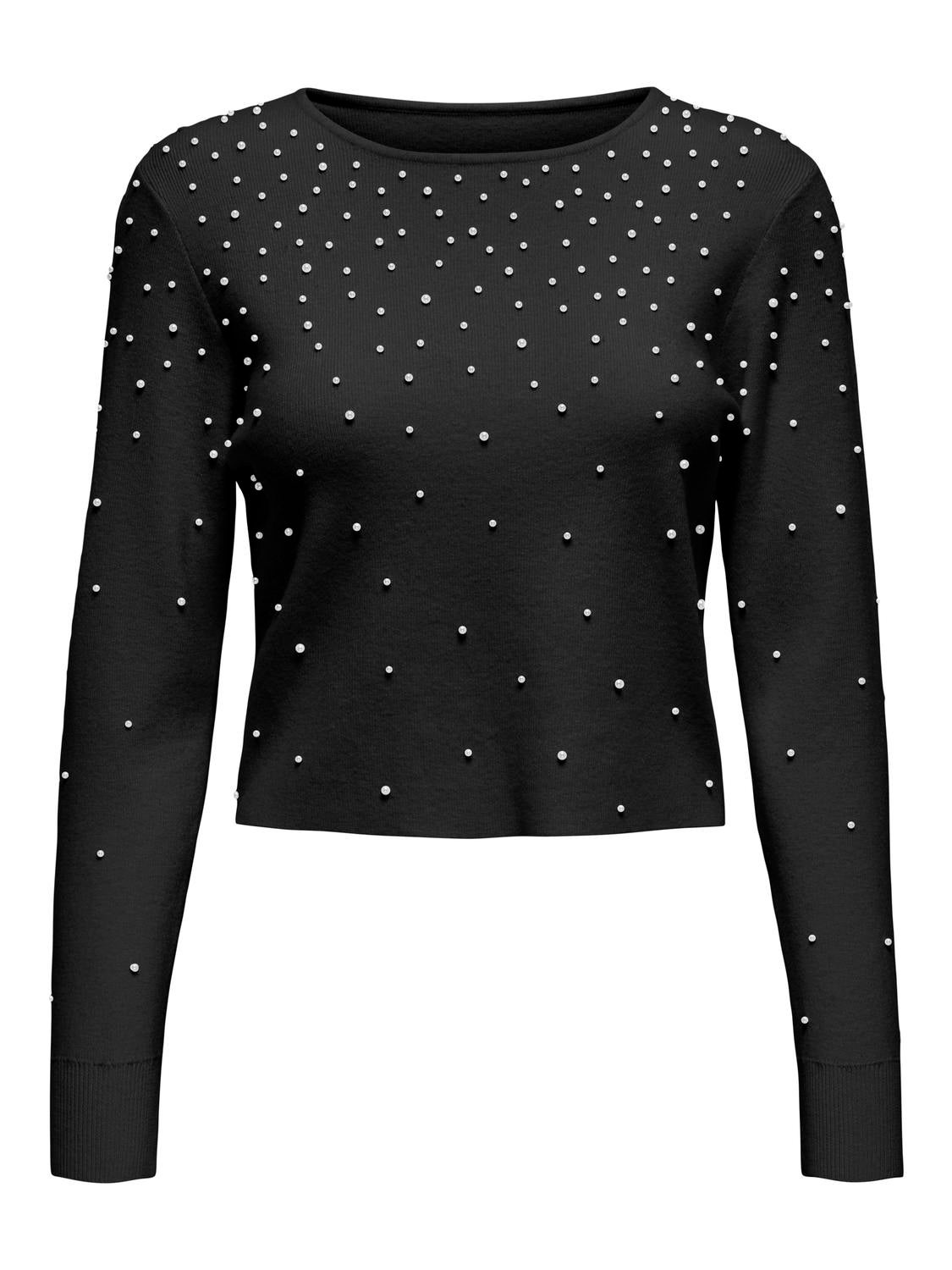 ONLSOI Strickpullover Black