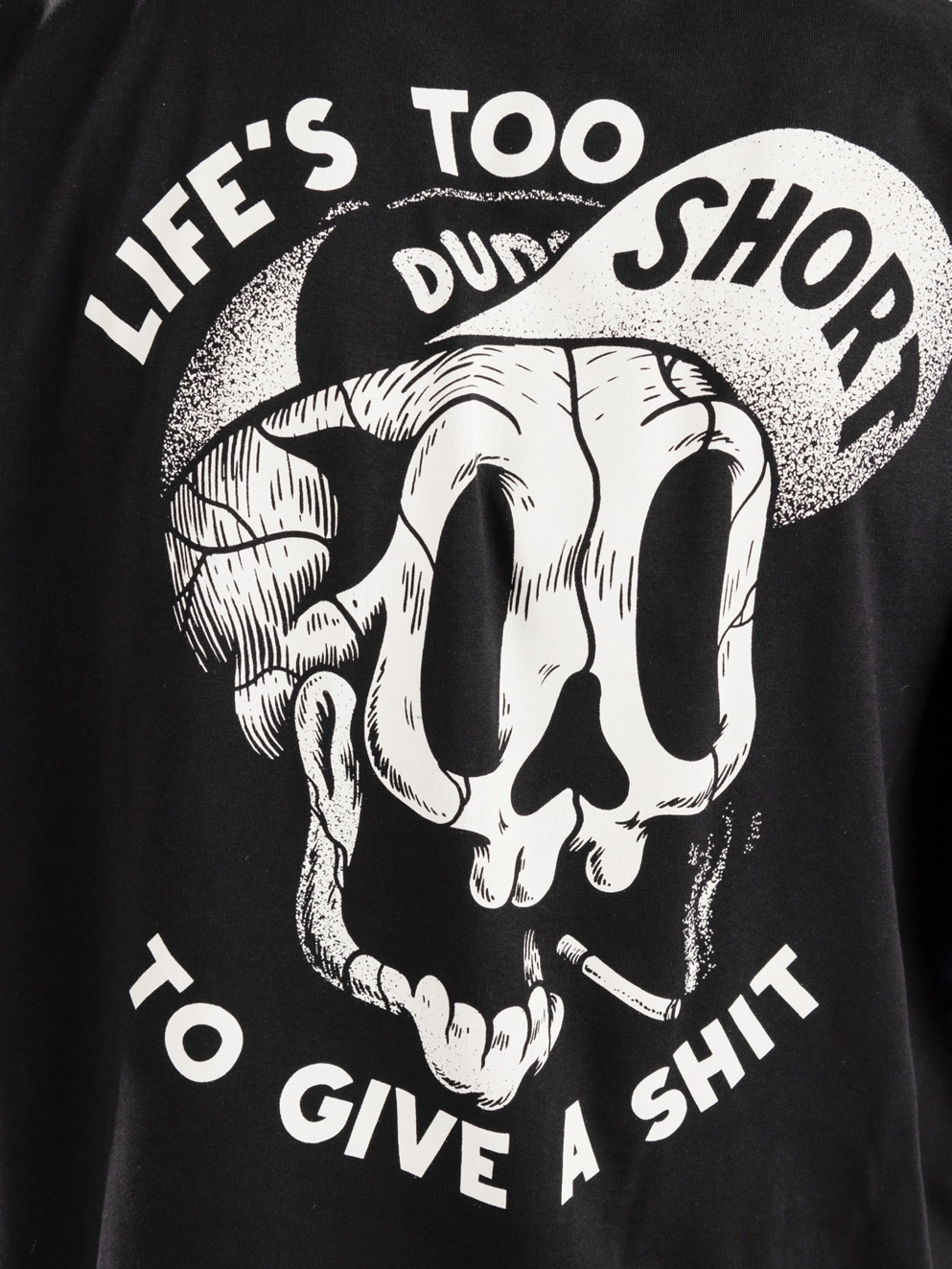 The Dudes Too Short Smokes T-Shirt black