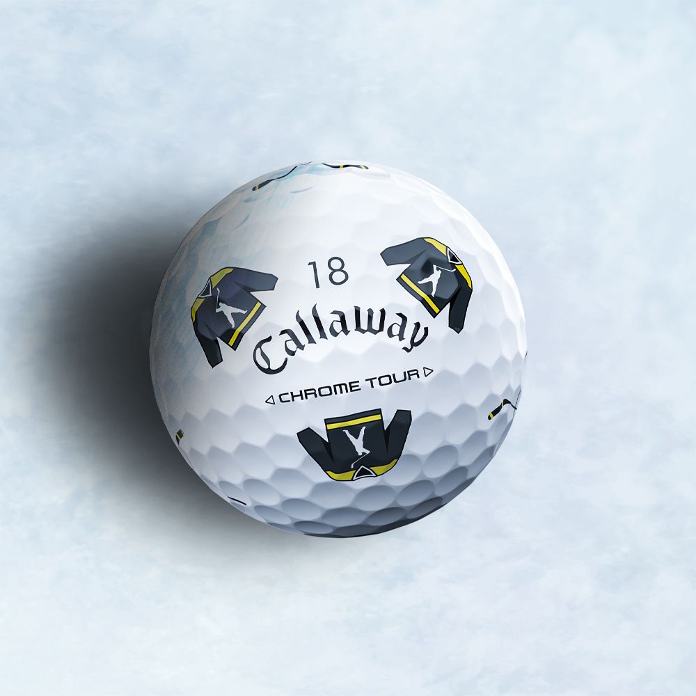 Happy Gilmore 2 Chrome Tour Golfball