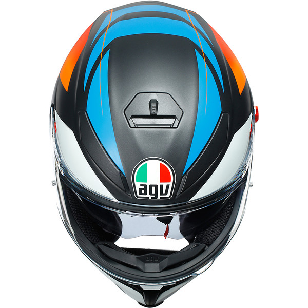 AGV - Casque K5 S Core Bleu / Blanc / Orange / Noir