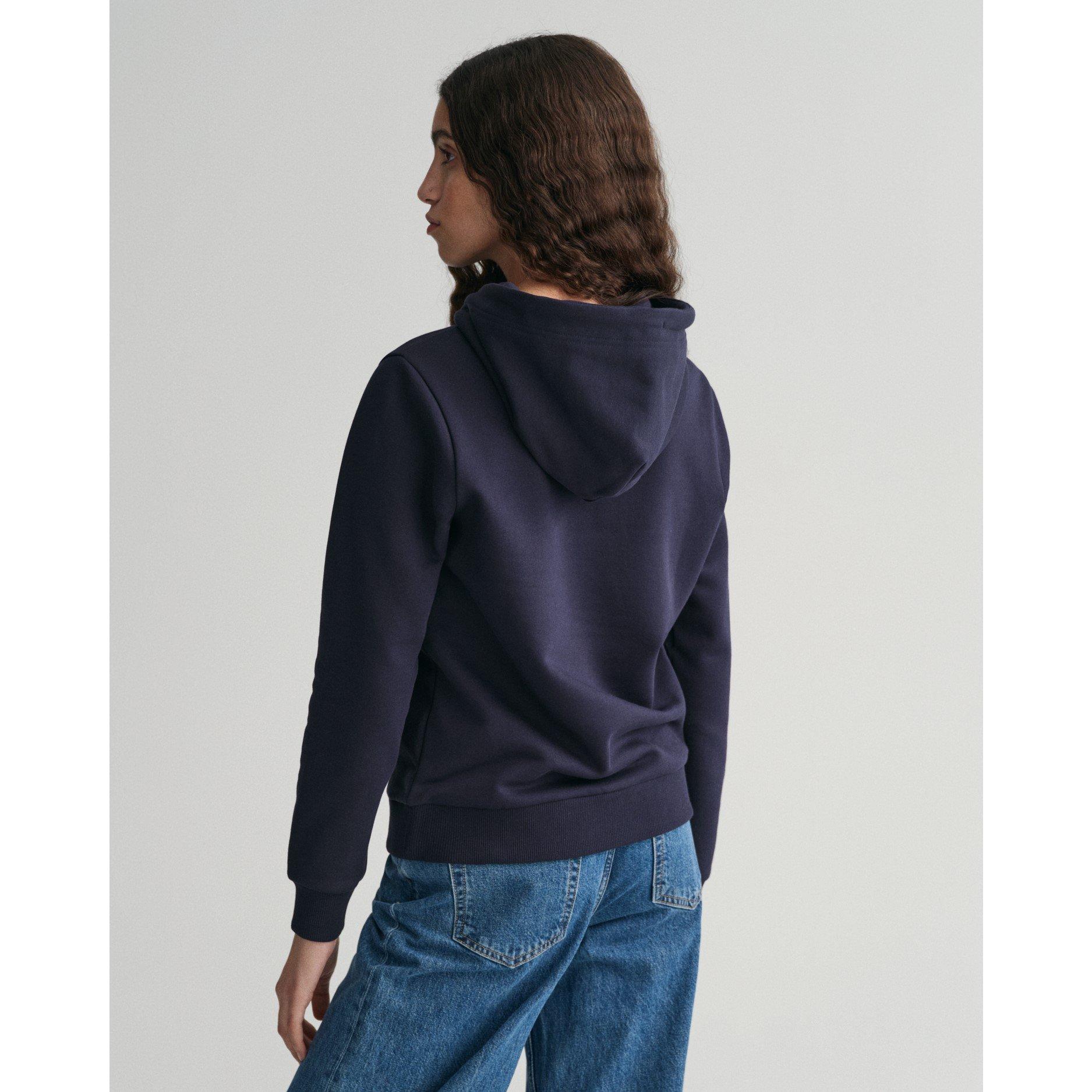 Gant Tonal Logo Archive Shield Hoodie