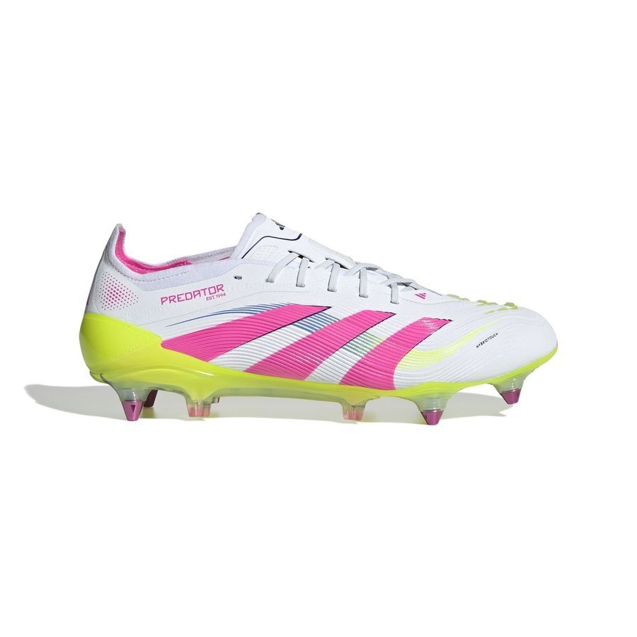 adidas Predator Elite SG Celestial Victory - Blanc/Lucid Pink/Lucid Lemon