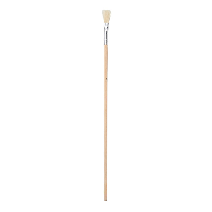 Pinceau d'artiste plat Diall 6 mm