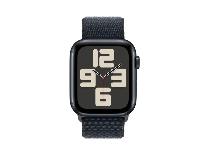 Apple Watch SE 2024 44 mm GPS Alu Sport Loop Mitternacht Kann schön viel. Für ganz schön wenig.