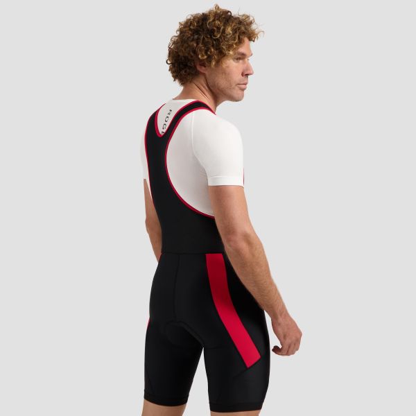Rogelli Core Bib Cykelshorts, Black/Red