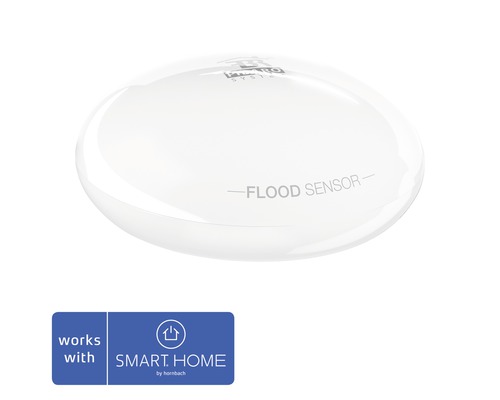 Fibaro waterdetector met temperatuursensor - Compatibel met SMART HOME van hornbach