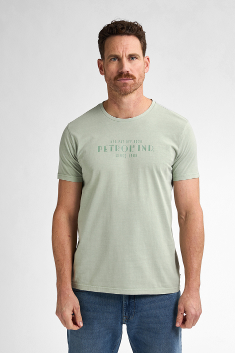 Petrol Industries groene heren t-shirt