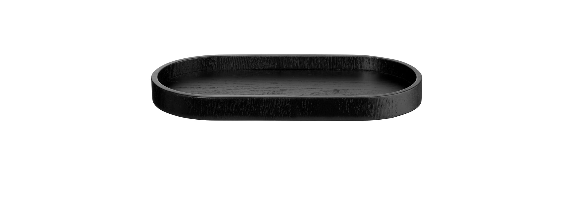 ASA Tablett WOOD 23x11 cm schwarz
