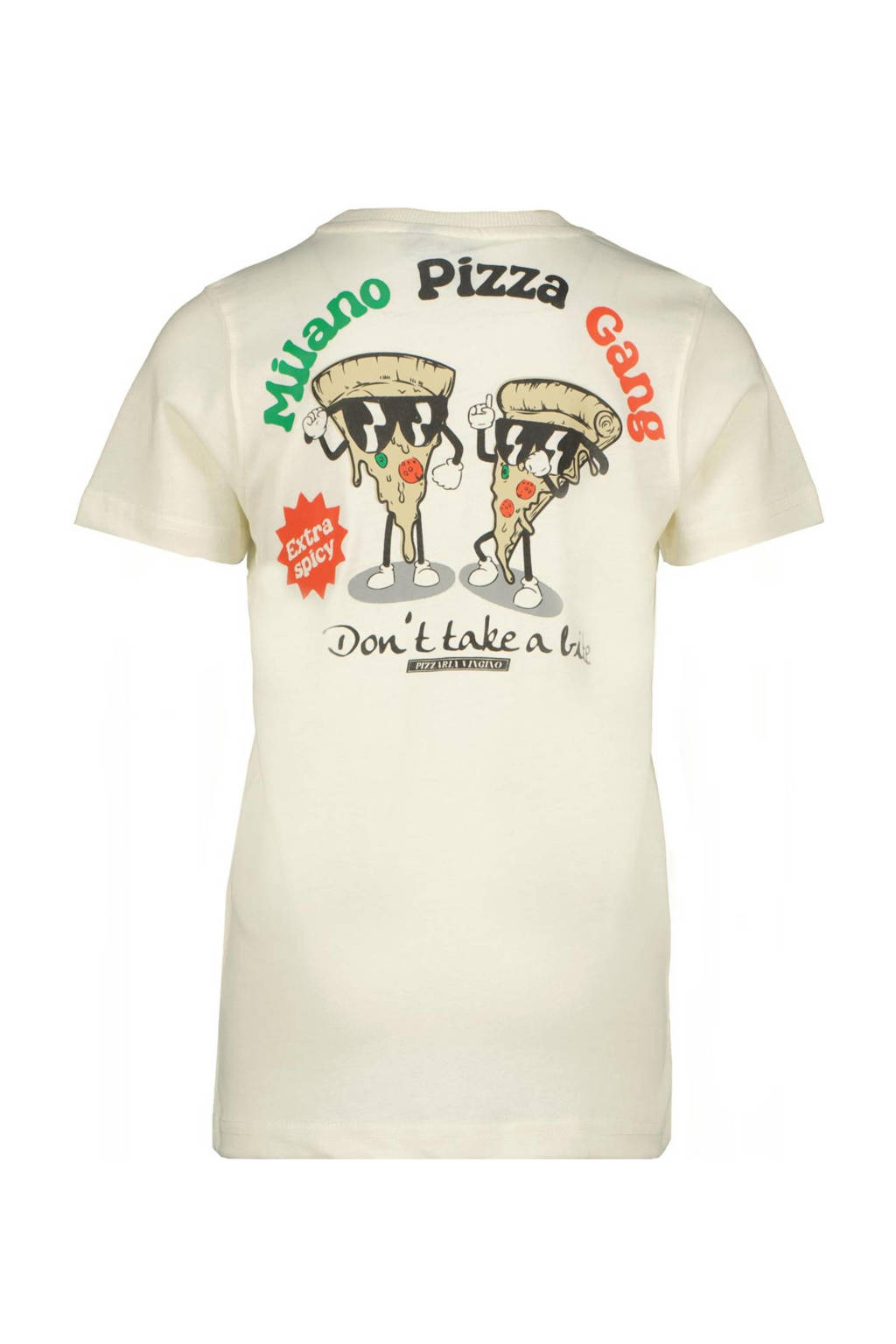 Vingino T-shirt HESK met backprint offwhite