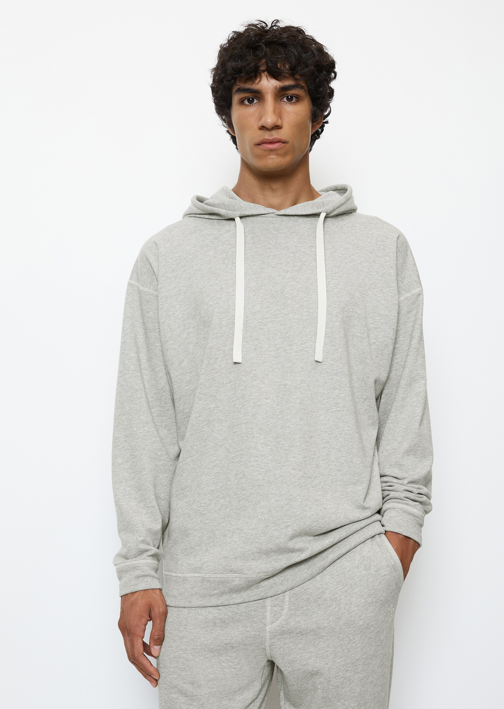 Lounge-Hoodie aus softem Baumwolle-Mix
