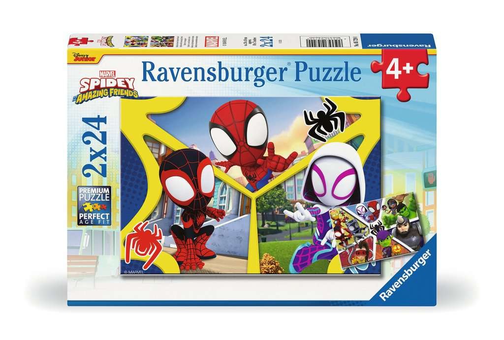 Ravensburger - PuslespilSpidey And Amazing Friends 2x24 brikker