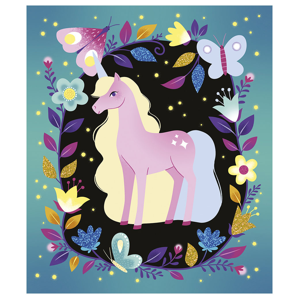 Janod Atelier - Glow in the Dark Zand en Glitter Nacht
