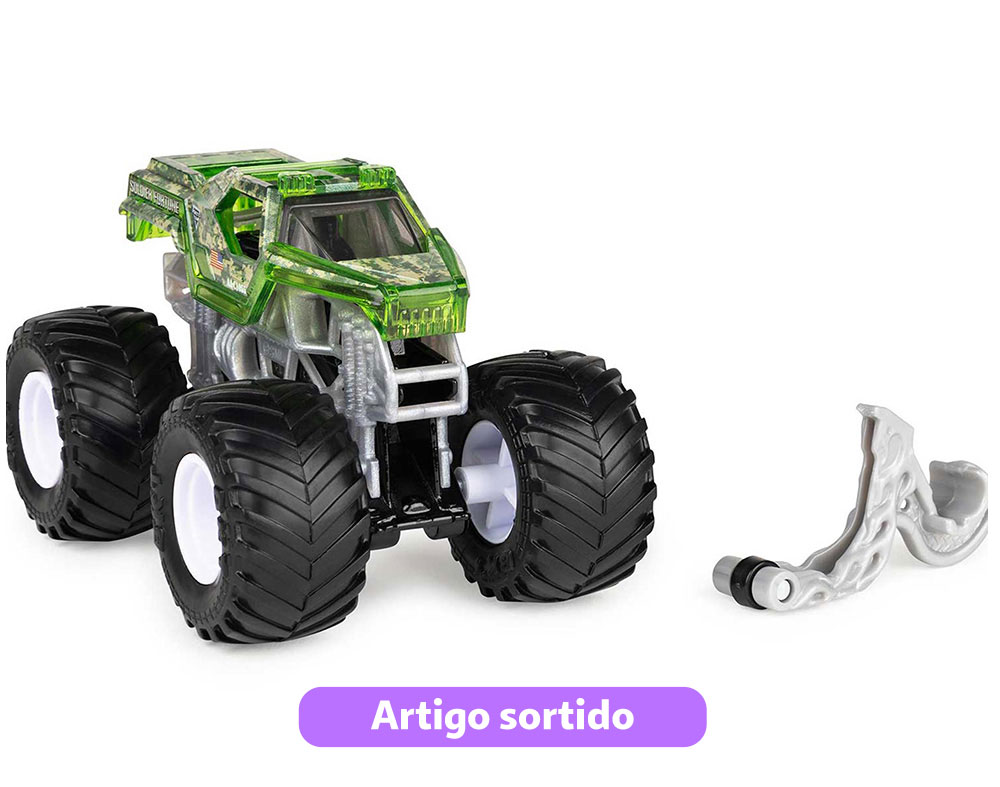 VEÍCULOS 1:64 MONSTER JAM MODELOS SORTIDOS