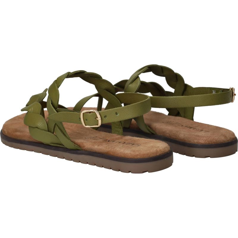 Lazamani Jona Sandalen Groen Dames