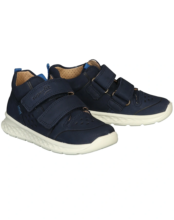 Leder-Lauflernschuhe BREEZE in blau