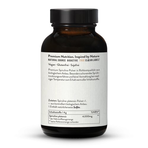 Sunday Natural Products  Bio Spirulina Pulver