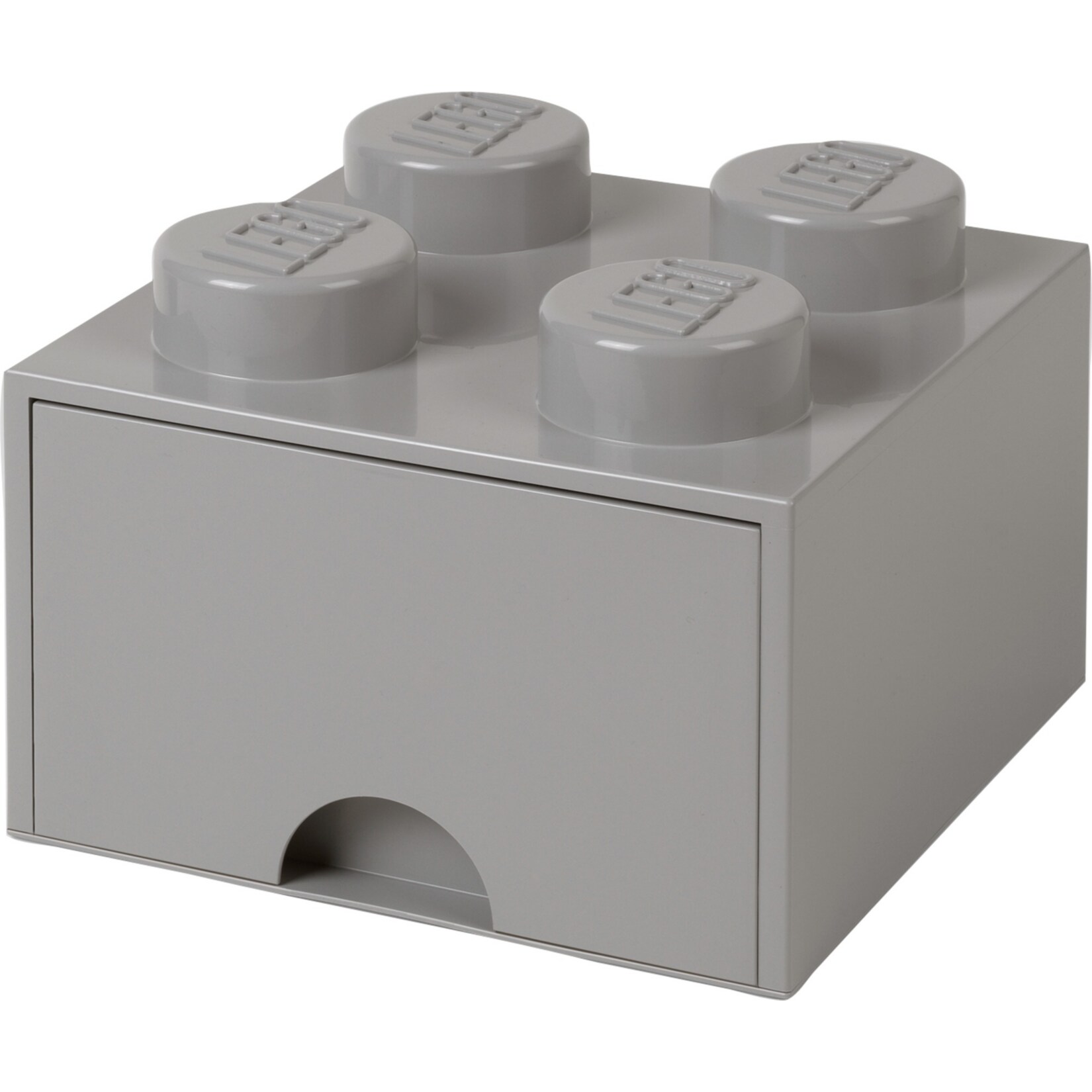 Room Copenhagen Aufbewahrungsbox LEGO Brick Drawer 4 grau