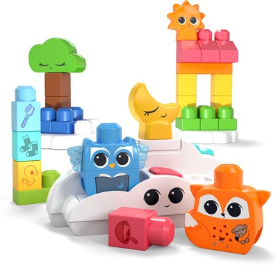 Mega Bloks Rise & Snooze Nattlampe Byggesett