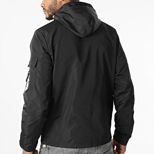 Veste Zippée Capuche XP125 Noir