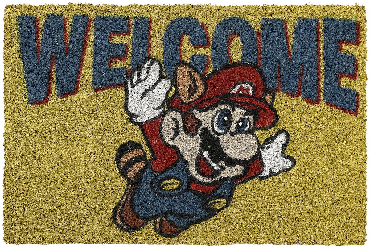 Welcome | Super Mario Paillasson
