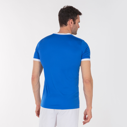 Camiseta Manga Corta Joma Tiger Ii Royal Blanco