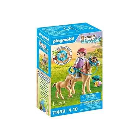 PLAYMOBIL® 71498 Horses of Waterfall - Kind mit Pony und Fohlen